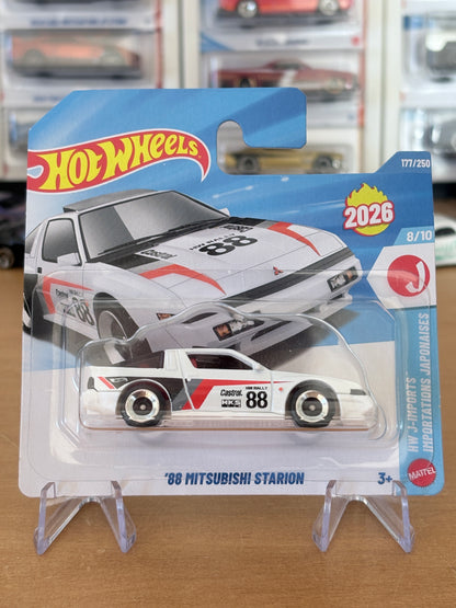 Hot Wheels '88 Mitsubishi Starion | 2026 J-Imports 8/10 Mainline