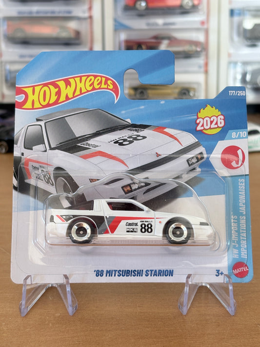 Hot Wheels '88 Mitsubishi Starion | 2026 J-Imports 8/10 Mainline