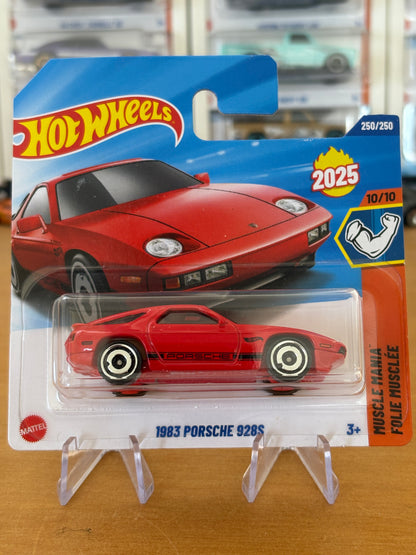 Hot Wheels Mainline / 1983 Porsche 928s/ 2025 Muscle Mania 10/10 Short Card