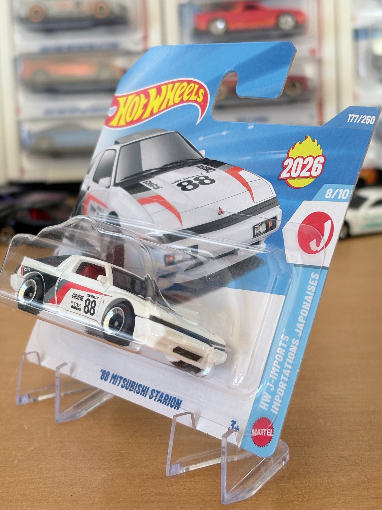 Hot Wheels '88 Mitsubishi Starion | 2026 J-Imports 8/10 Mainline