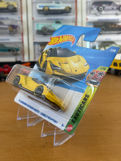 Hot Wheels Mainline / '16 Lamborghini Centenario Roadster  / 2025 HW Exoticars 1/10 Short Card