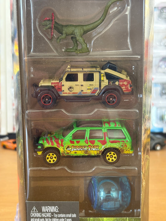 Matchbox Mainline 5-Pack / 2025 Jurassic Park