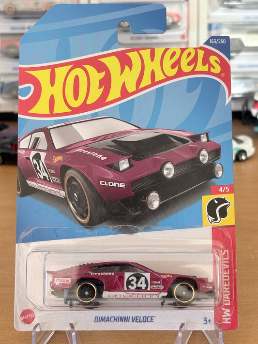 Hot Wheels Dimachinni Veloce | 2022 HW Daredevils 4/5 Mainline