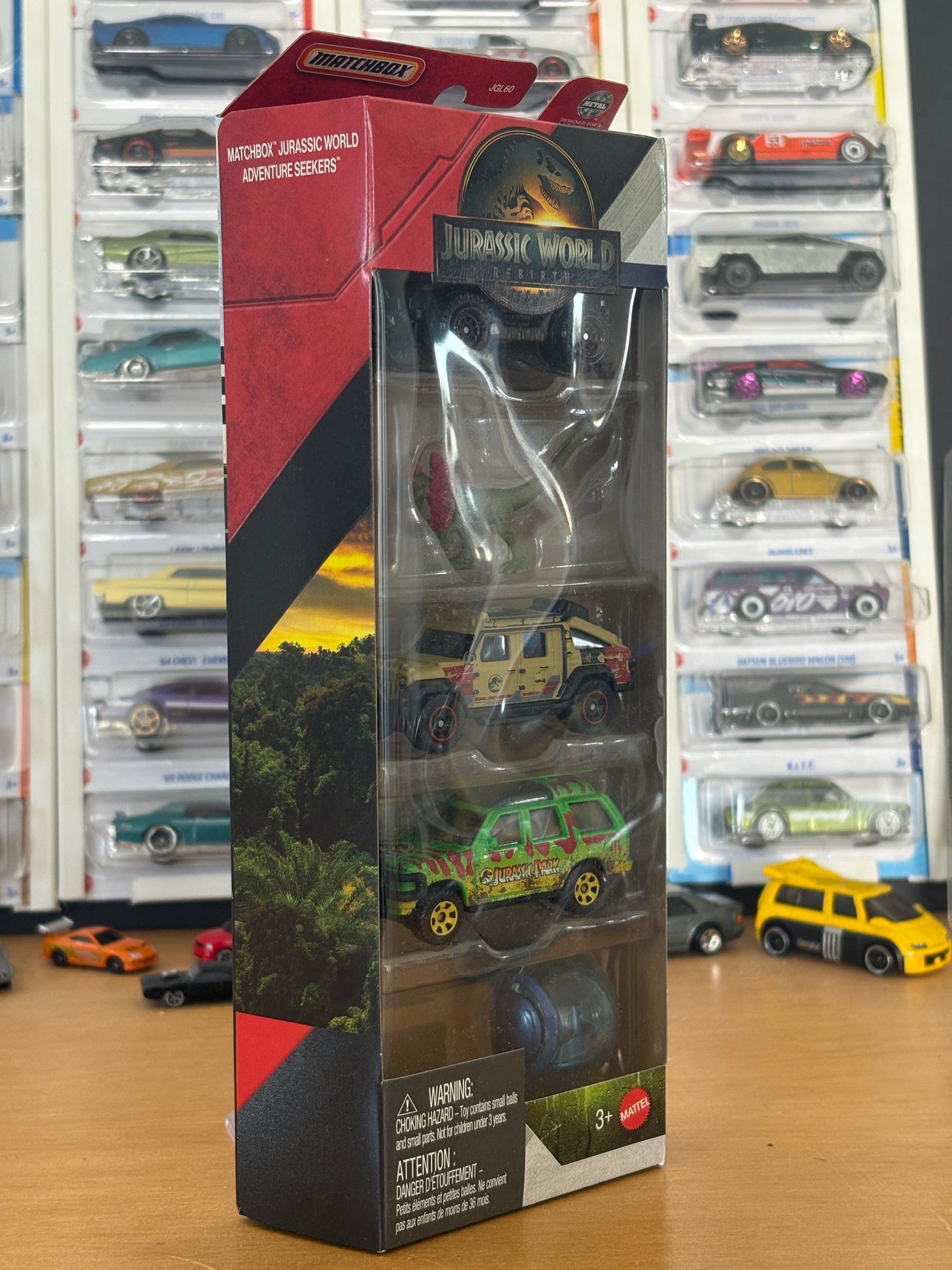 Matchbox Mainline 5-Pack / 2025 Jurassic Park
