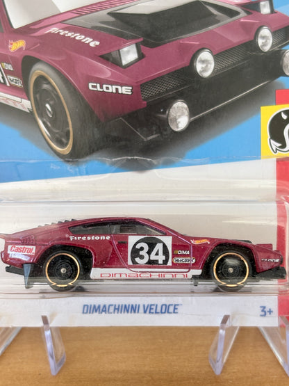 Hot Wheels Dimachinni Veloce | 2022 HW Daredevils 4/5 Mainline