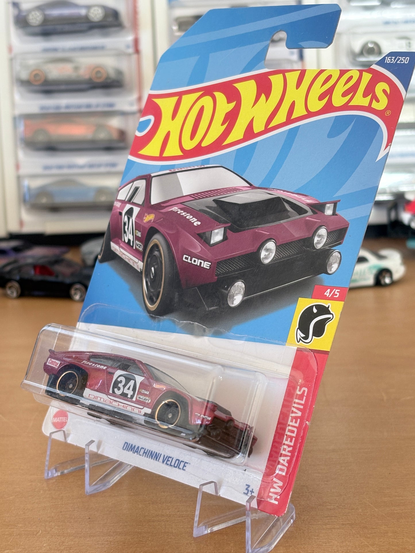 Hot Wheels Dimachinni Veloce | 2022 HW Daredevils 4/5 Mainline