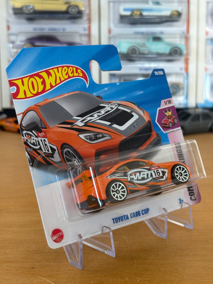 Hot Wheels Mainline / Toyota GR86 Cup - Orange / 2025 HW Compact Kings 1/10 Short Card