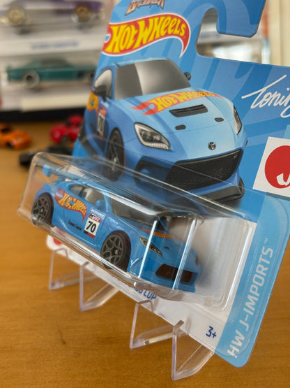 Hot Wheels Mainline / Toyota GR86 Cup / 2024 HW J-Imports 10/10 Short Card BLUE