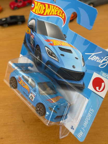 Hot Wheels Mainline / Toyota GR86 Cup / 2024 HW J-Imports 10/10 Short Card BLUE