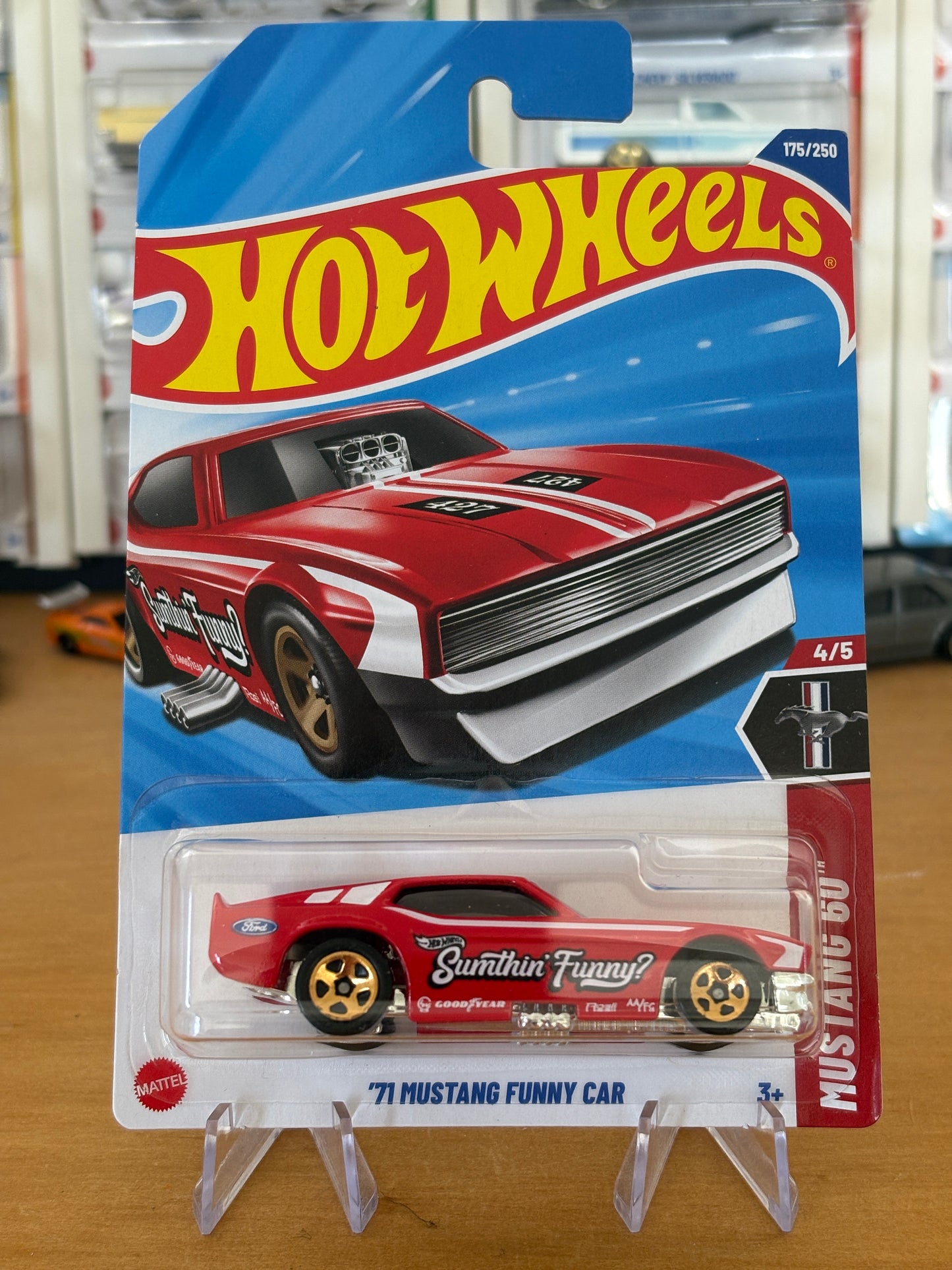 Hot Wheels Mainline / '71 Mustang Funny Car / 2025 Mustang 60 4/5