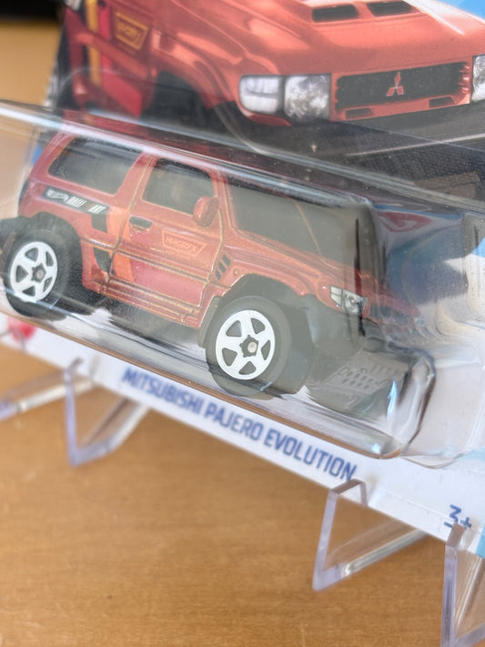 Hot Wheels Mitsubishi Pajero Evolution | 2023 HW J-Imports Mainline
