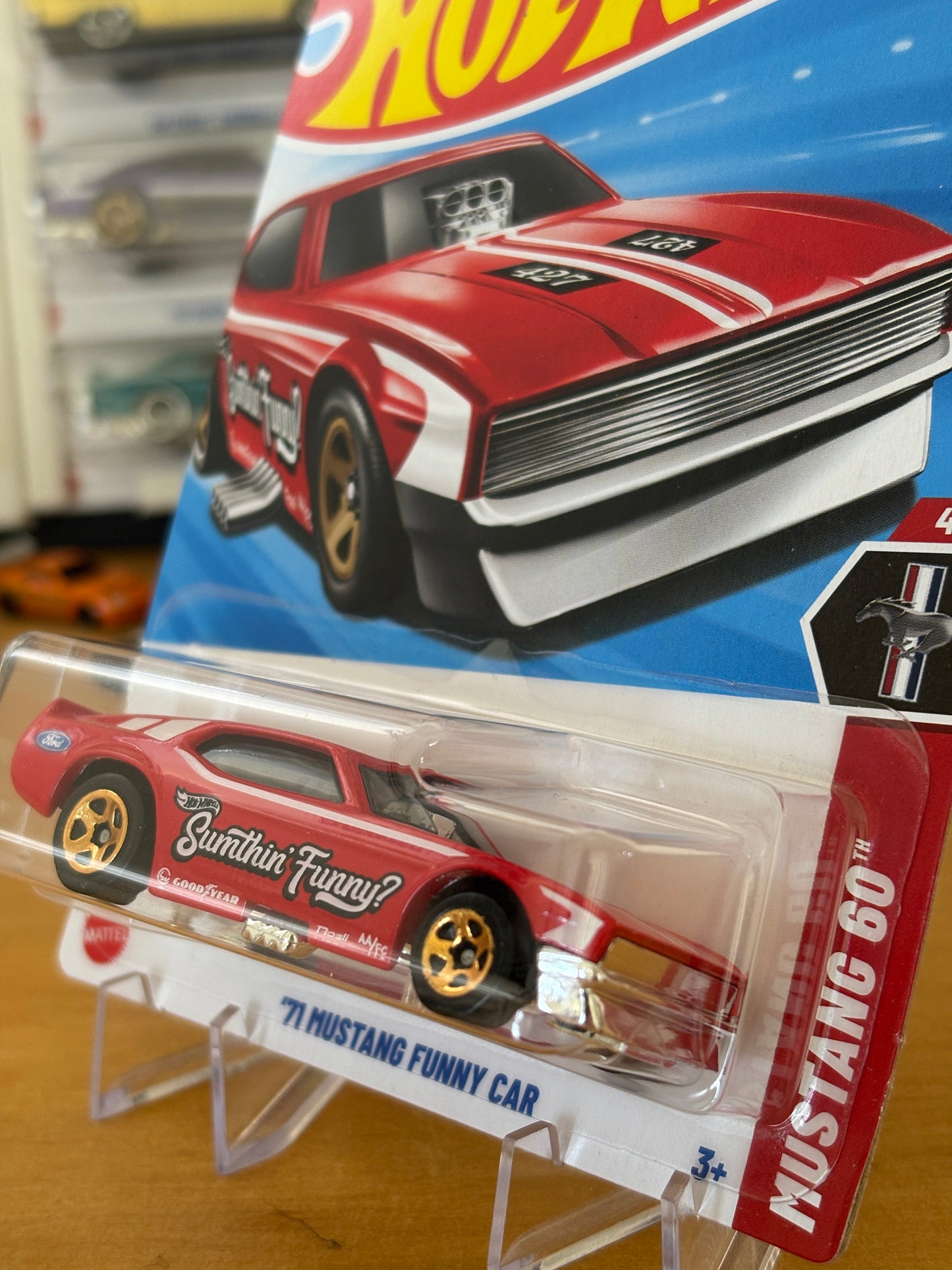 Hot Wheels Mainline / '71 Mustang Funny Car / 2025 Mustang 60 4/5