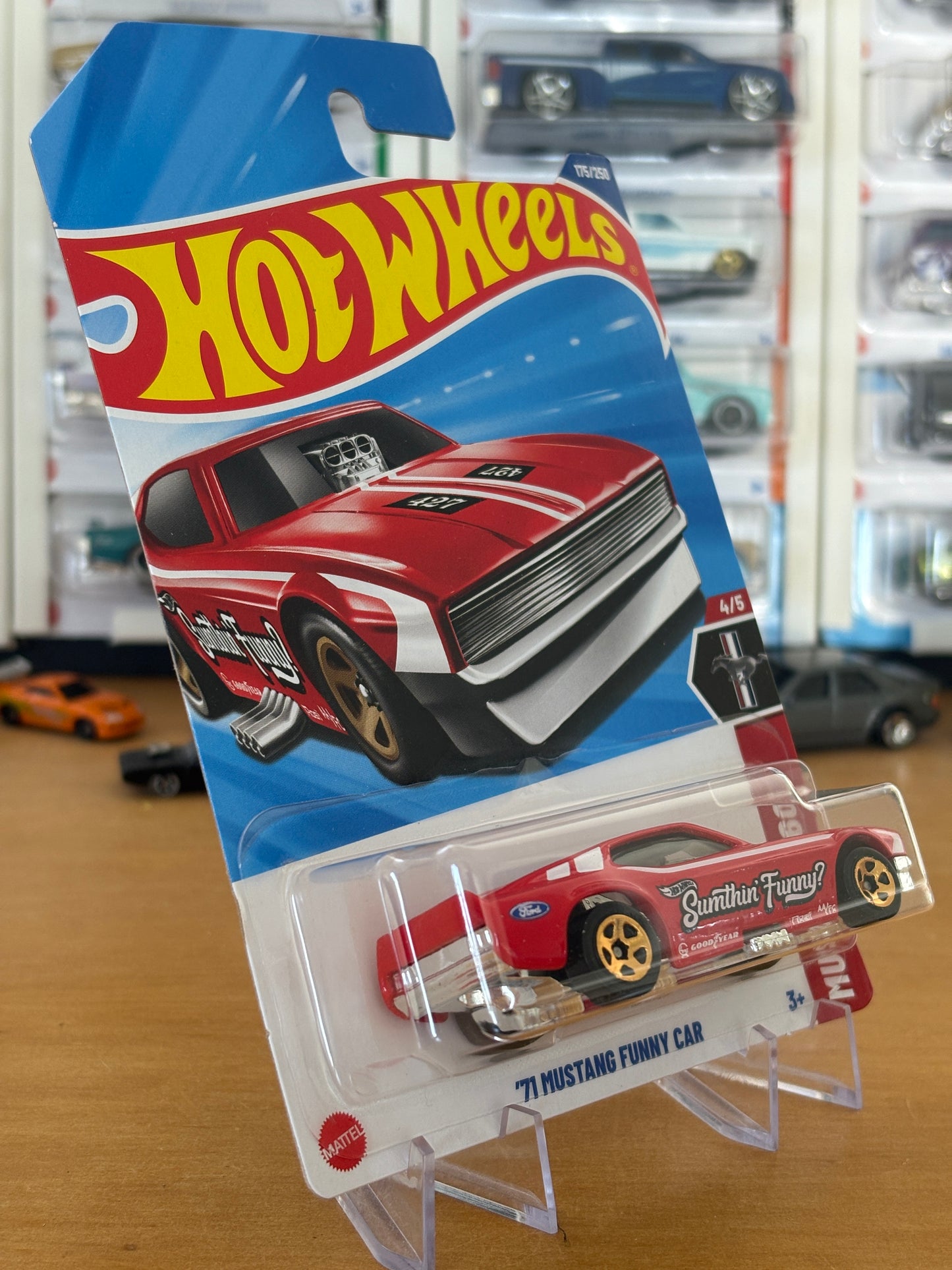 Hot Wheels Mainline / '71 Mustang Funny Car / 2025 Mustang 60 4/5