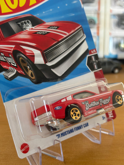 Hot Wheels Mainline / '71 Mustang Funny Car / 2025 Mustang 60 4/5