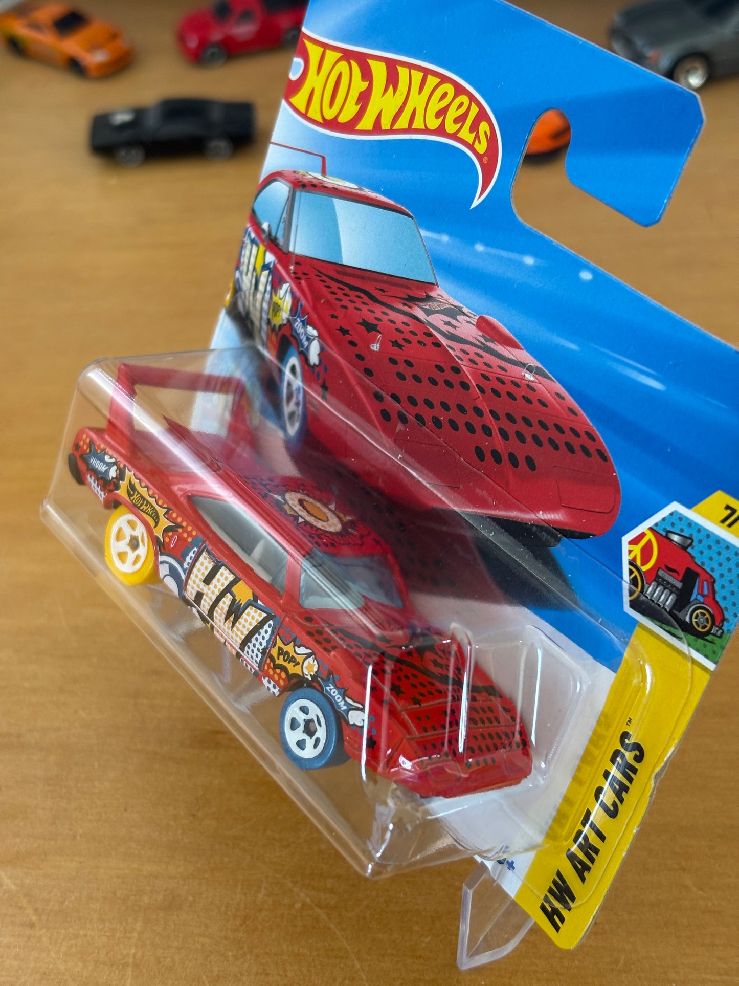 Hot Wheels Mainline / '70 Plymouth Superbird / 2025 HW Art Cars 7/20 Short Card