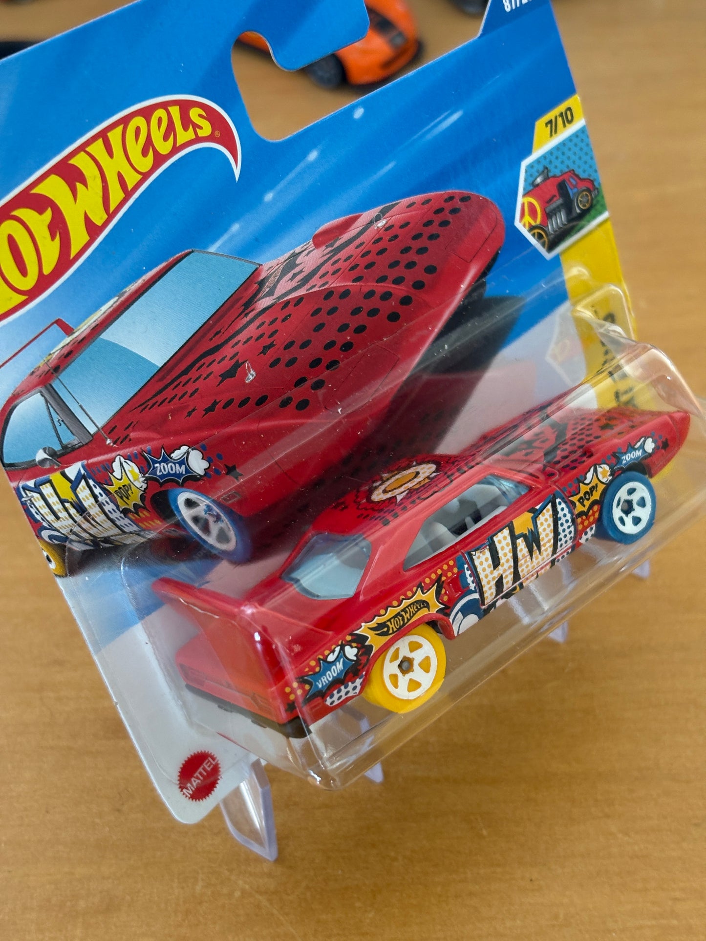 Hot Wheels Mainline / '70 Plymouth Superbird / 2025 HW Art Cars 7/20 Short Card