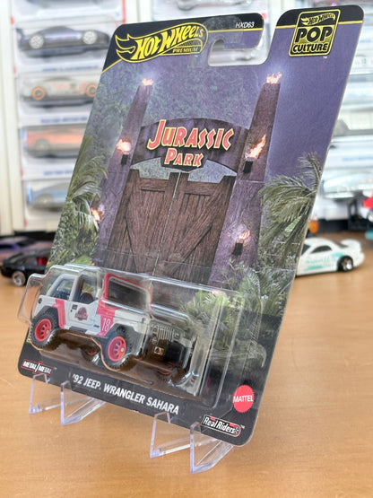 Hot Wheels Pop Culture '92 Jeep Wrangler Sahara | 2026 Jurassic Park