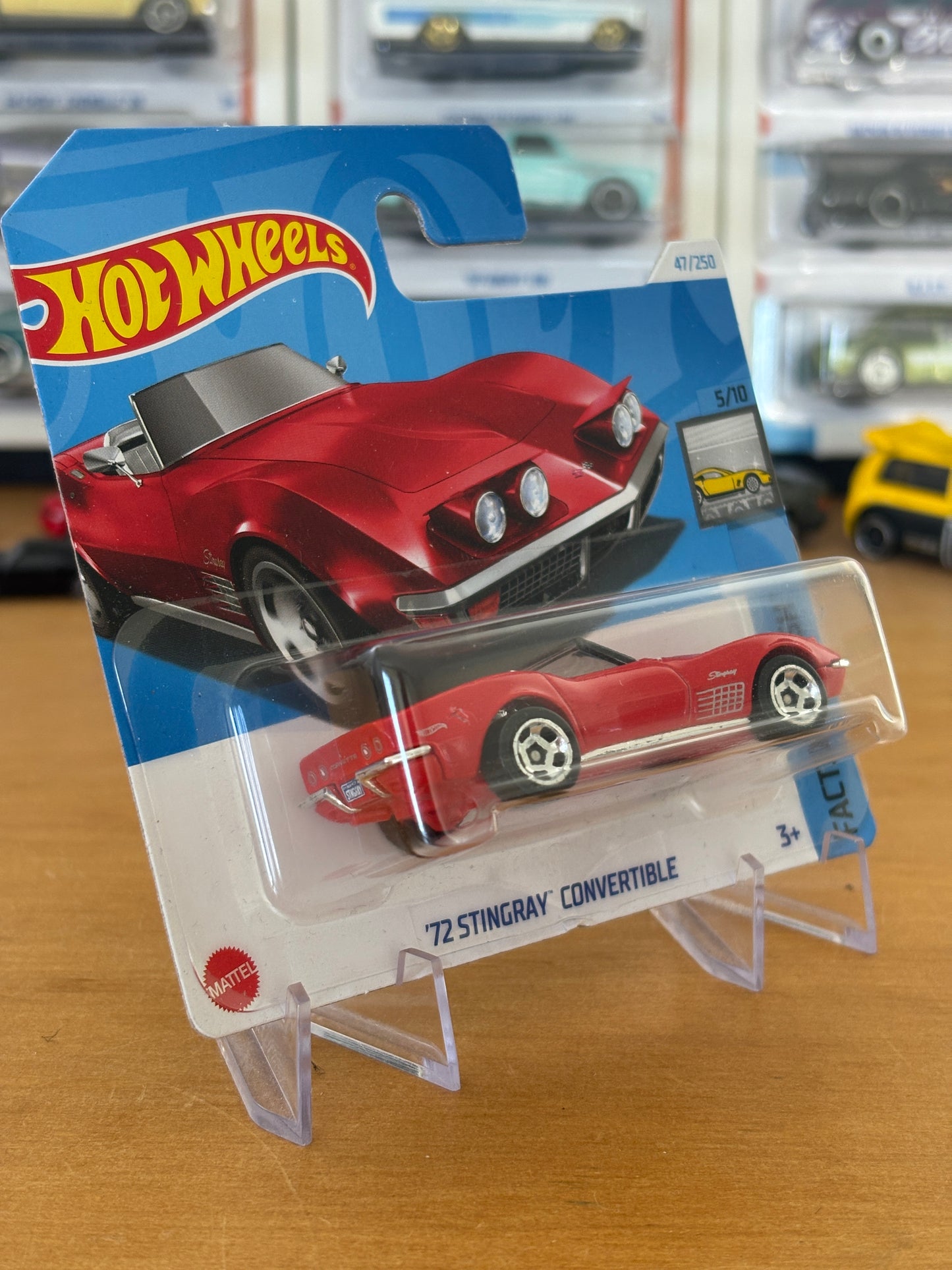 Hot Wheels Mainline / '72 Stingray Convertable / HW Factory Fresh 5/10