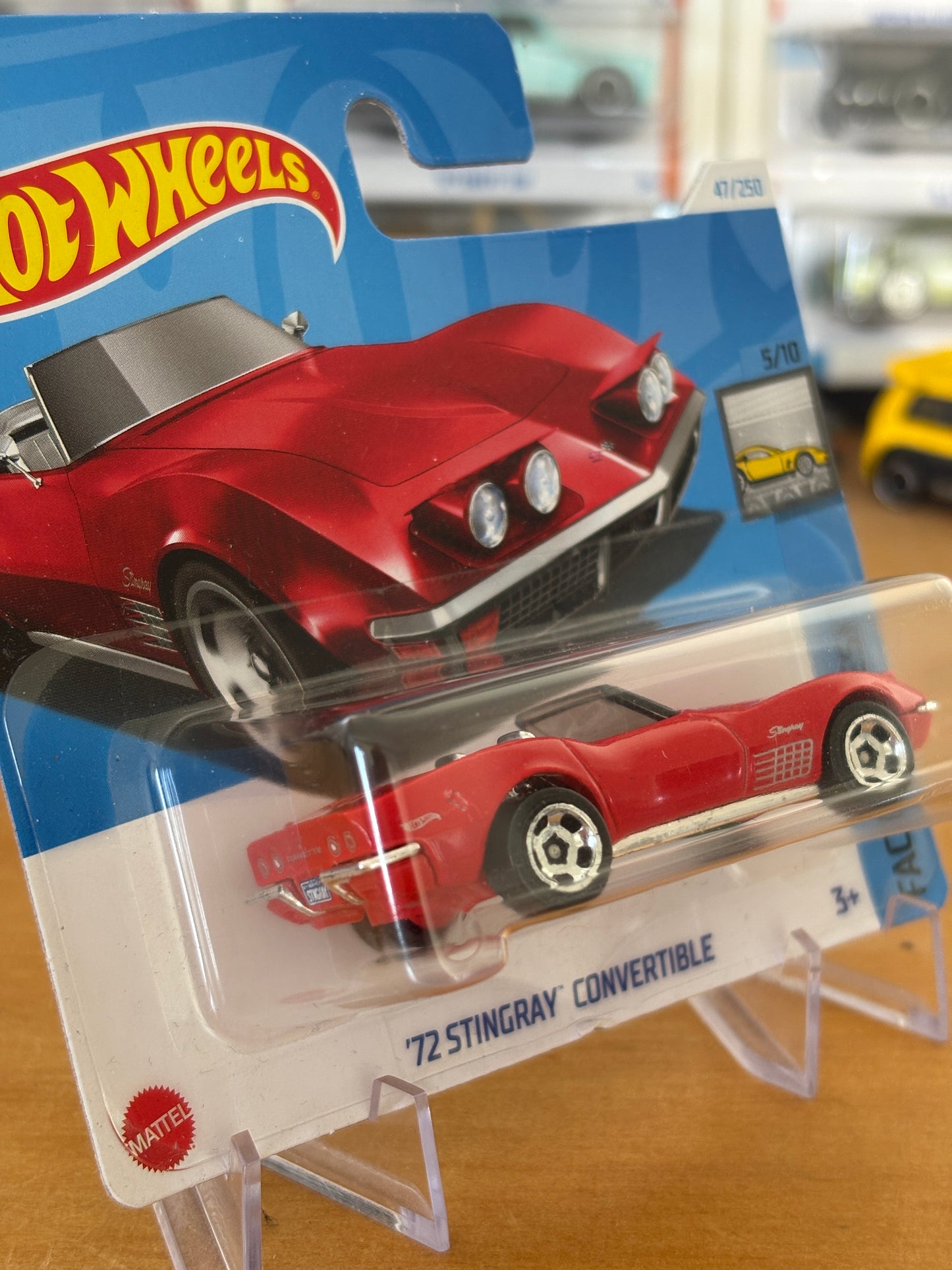 Hot Wheels Mainline / '72 Stingray Convertable / HW Factory Fresh 5/10