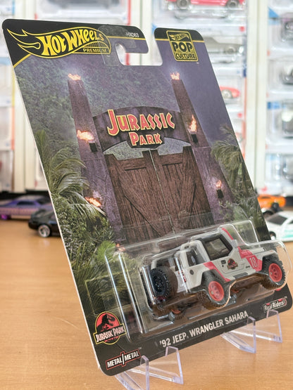 Hot Wheels Pop Culture '92 Jeep Wrangler Sahara | 2026 Jurassic Park