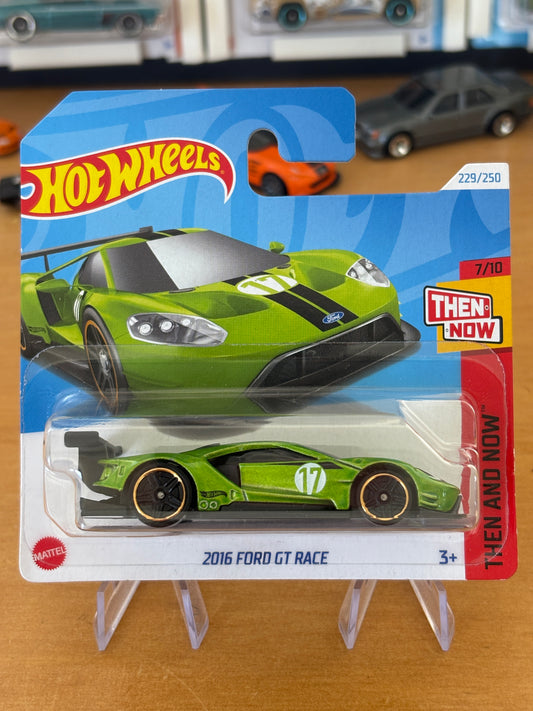 Hot Wheels Mainline / 2016 Ford GT Race / 2024 Then and Now 7/10