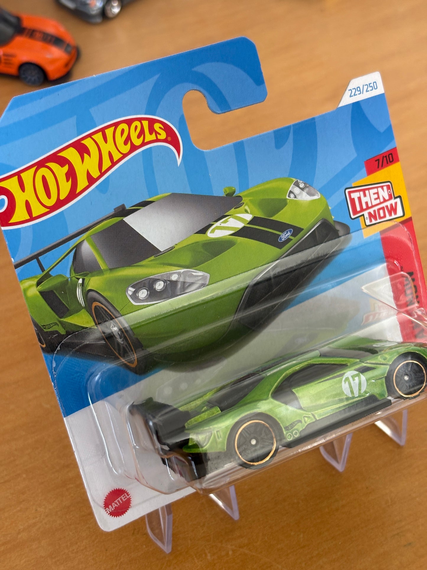 Hot Wheels Mainline / 2016 Ford GT Race / 2024 Then and Now 7/10