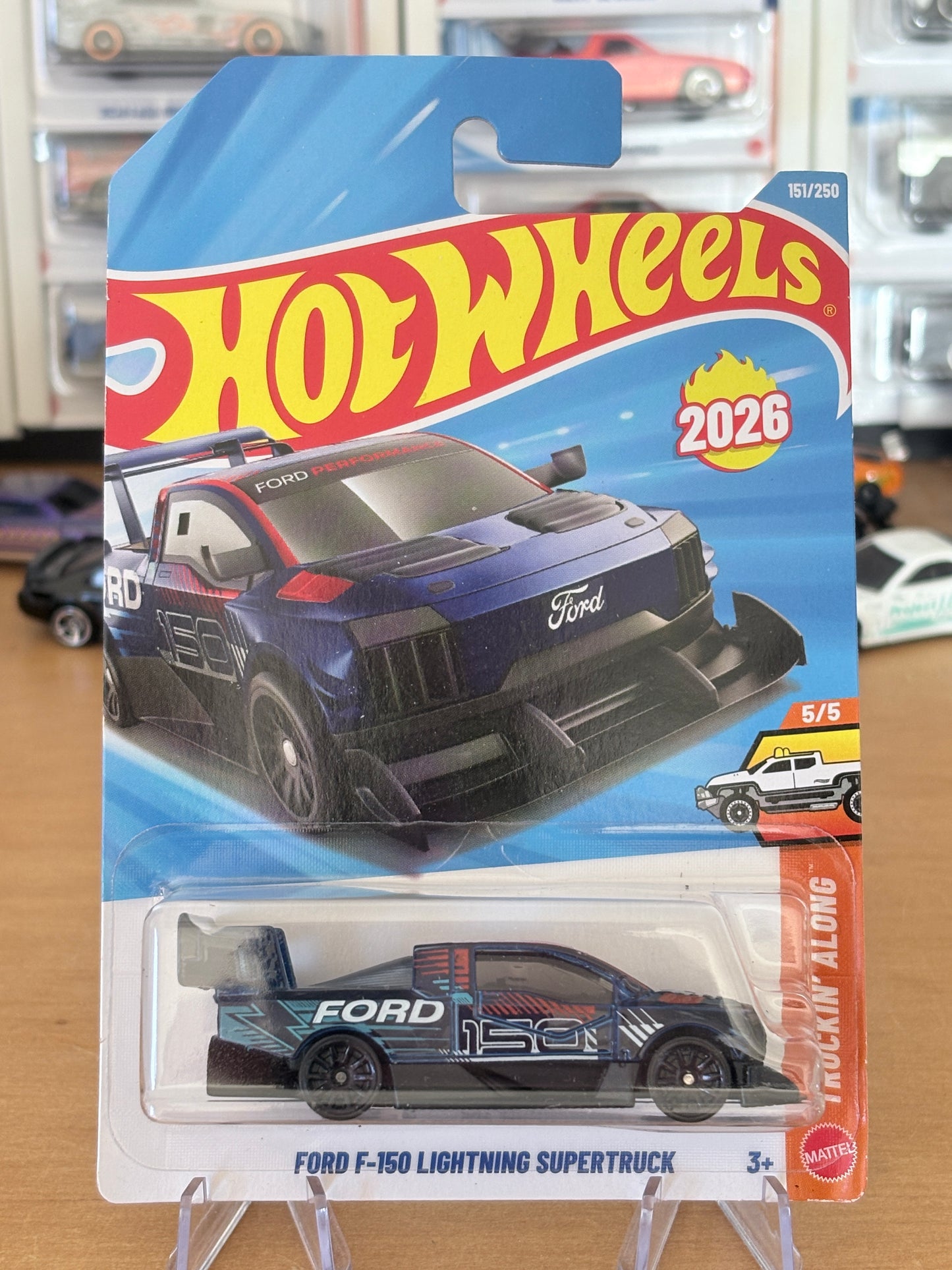 Hot Wheels Ford F150 Lightning Supertruck | 2026 Truckin' Along 5/5 Mainline
