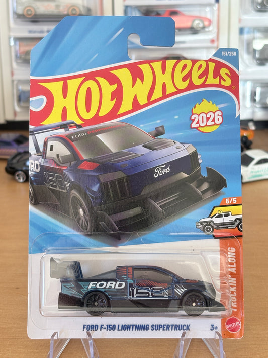 Hot Wheels Ford F150 Lightning Supertruck | 2026 Truckin' Along 5/5 Mainline