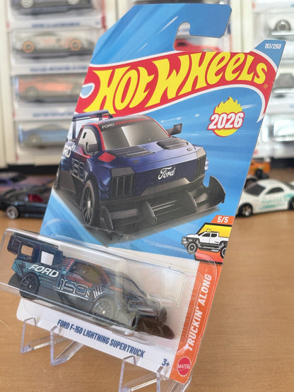 Hot Wheels Ford F150 Lightning Supertruck | 2026 Truckin' Along 5/5 Mainline