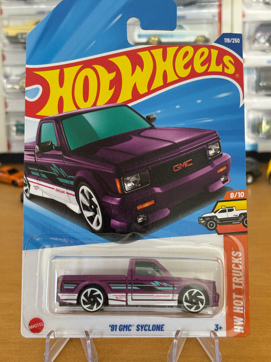 Hot Wheels Mainline / '91 GMC Syclone / 2025 HW Hot Trucks 6/10