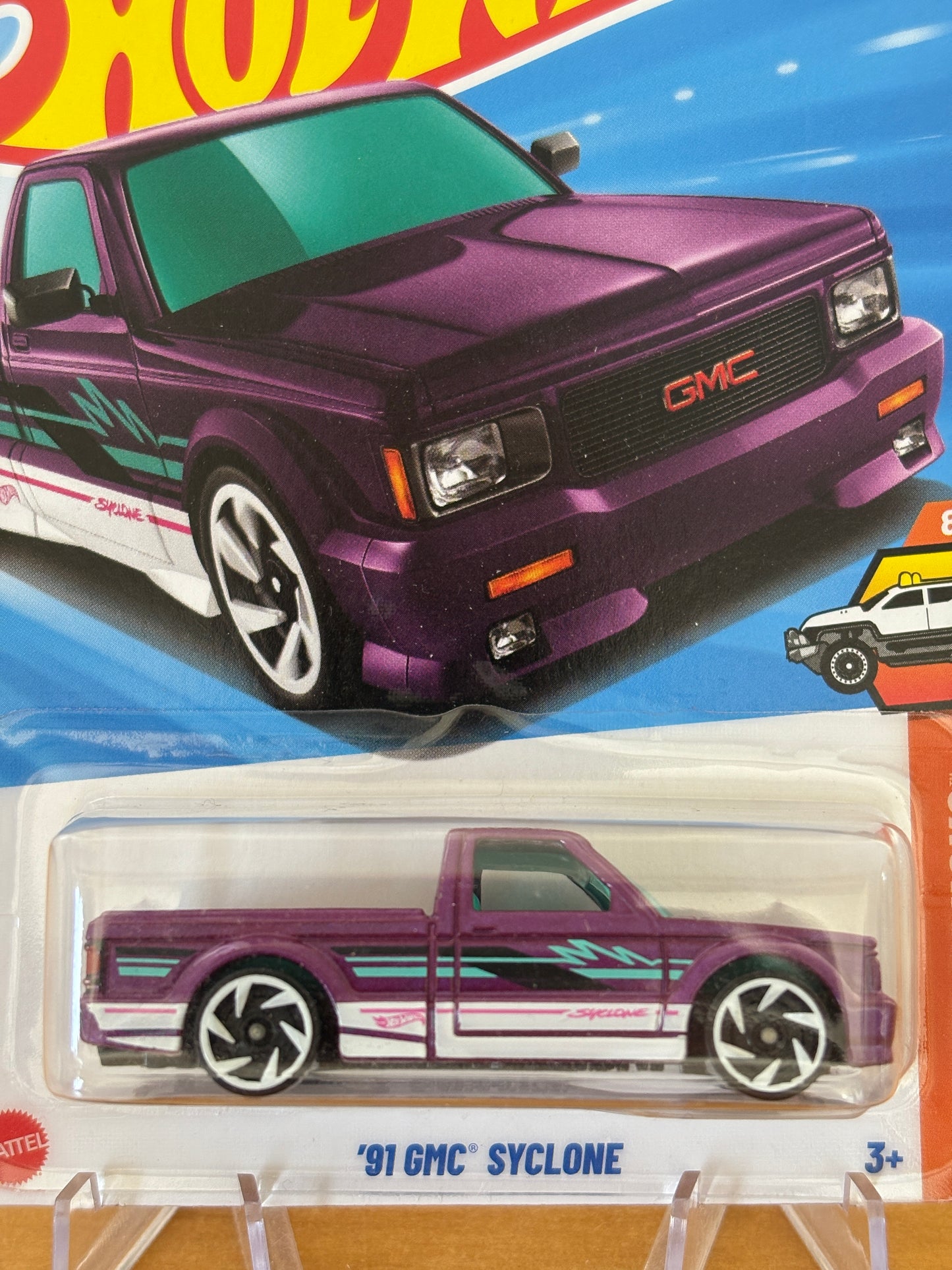 Hot Wheels Mainline / '91 GMC Syclone / 2025 HW Hot Trucks 6/10