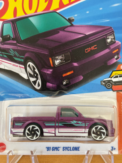 Hot Wheels Mainline / '91 GMC Syclone / 2025 HW Hot Trucks 6/10