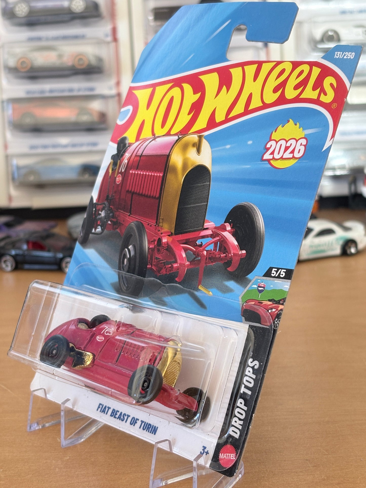 Hot Wheels Fiat Beast of Turin | 2026 Drop Tops 5/5 Mainline