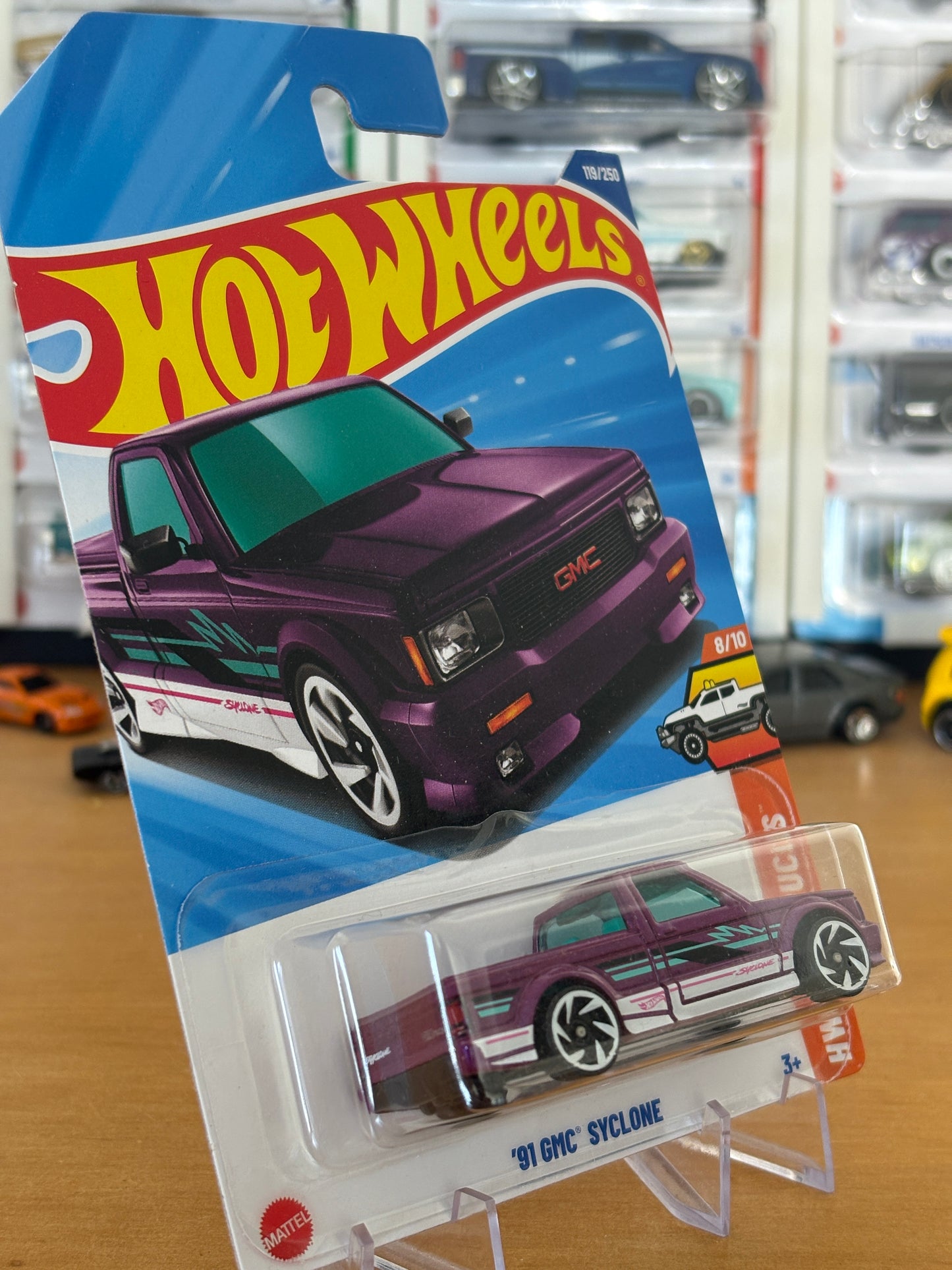 Hot Wheels Mainline / '91 GMC Syclone / 2025 HW Hot Trucks 6/10
