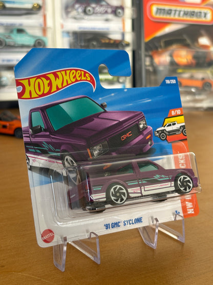 Hot Wheels Mainline / '91 GMC Syclone / 2025 HW Hot Trucks 6/10 Short Card