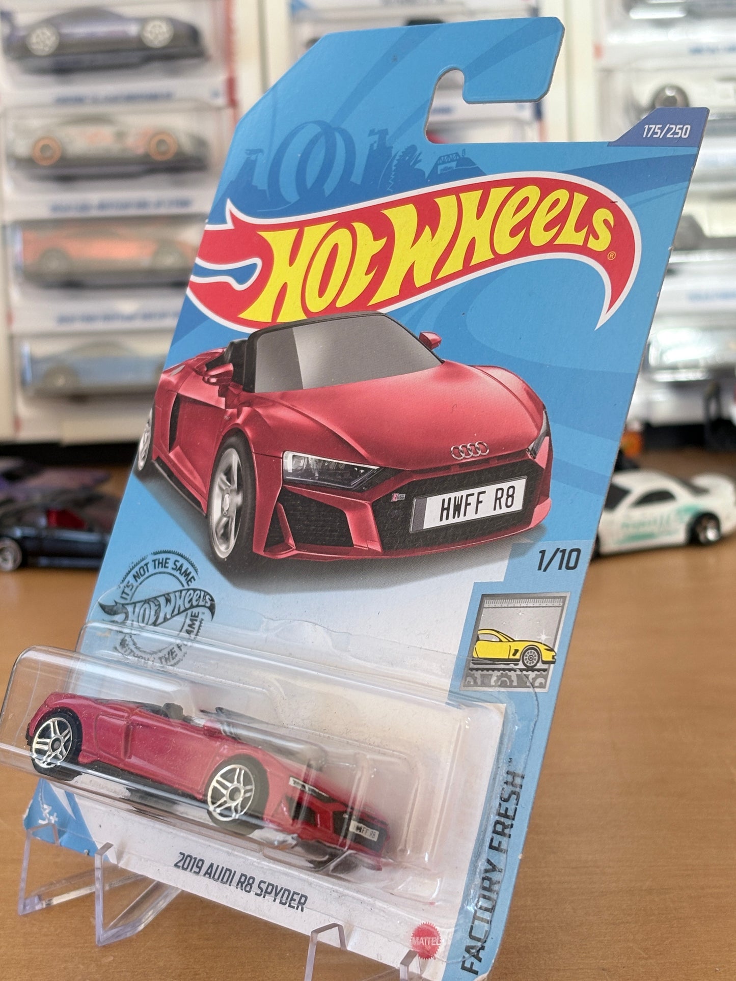 Hot Wheels 2019 Audi R8 Spyder | 2018 Factory Fresh 1/10 Mainline