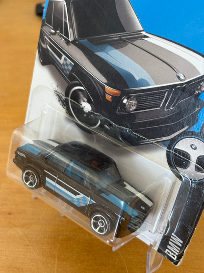 Hot Wheels Mainline / BMW 2002 / BMW 1/5 BLACK