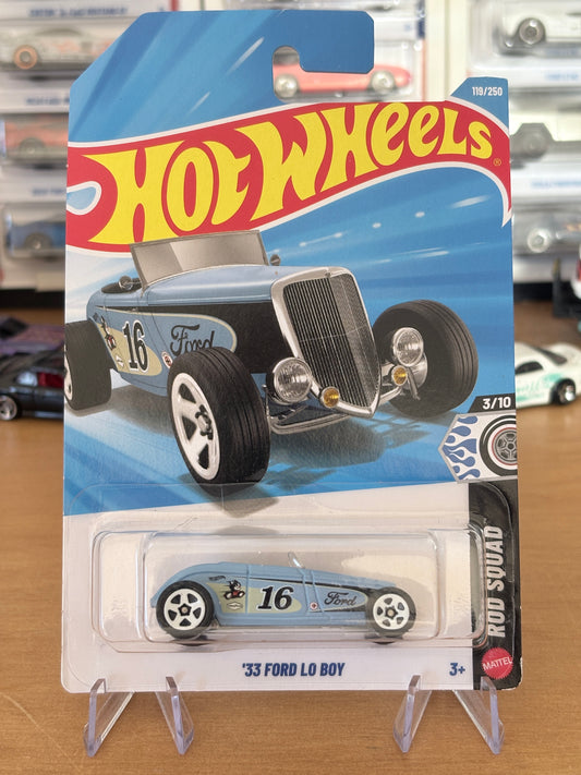 Hot Wheels '33 Ford Lo boy | 2026 Rod Squad 3/10 Mainline