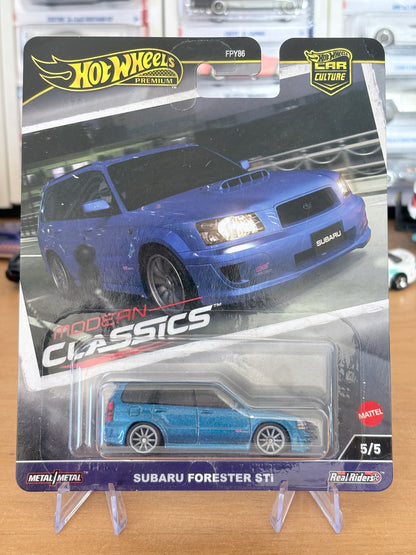 Hot Wheels Subaru Forester STi 5/5 Modern Classics Premium Diecast