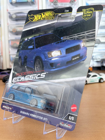 Hot Wheels Subaru Forester STi 5/5 Modern Classics Premium Diecast