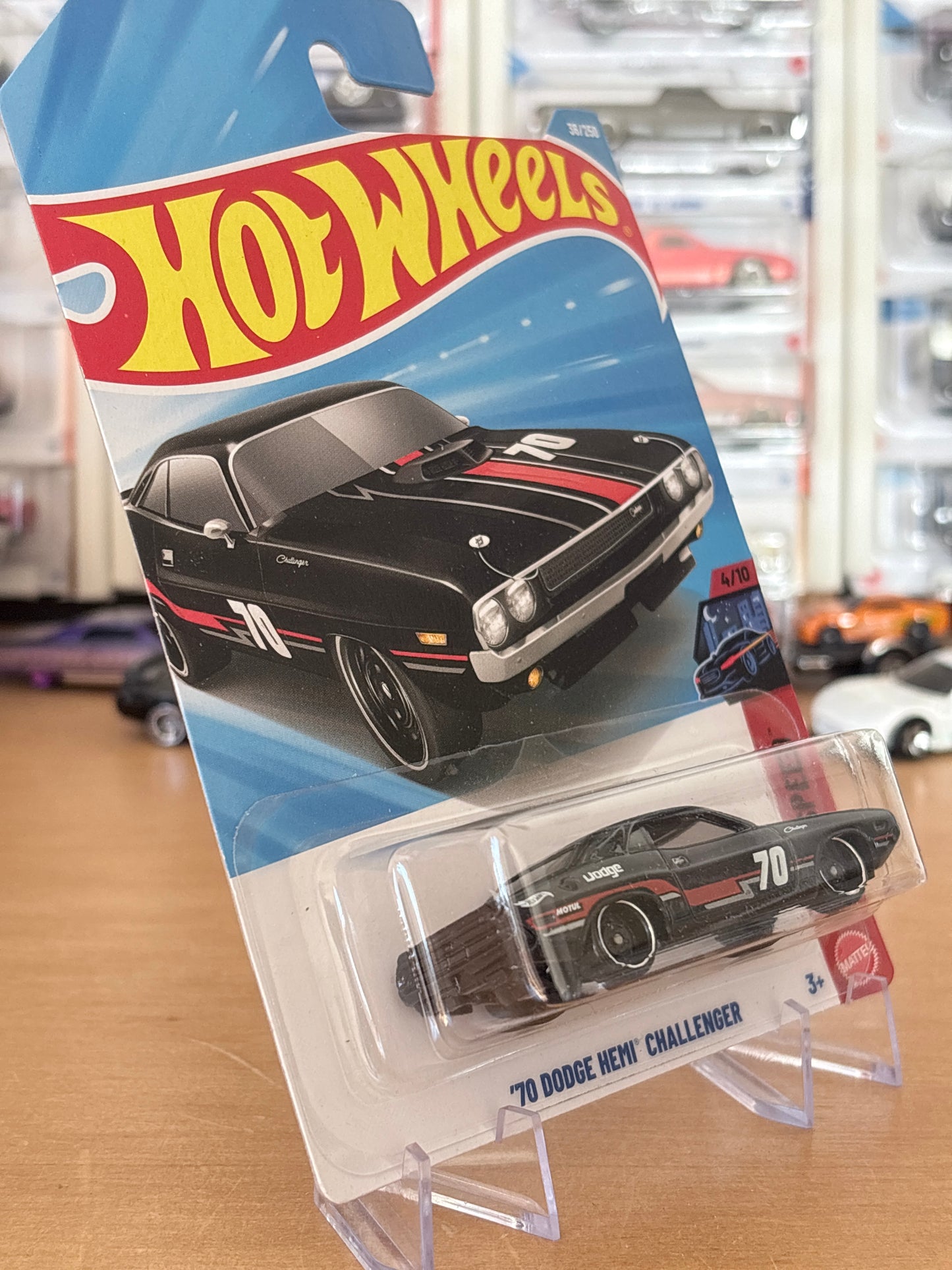 Hot Wheels Mainline | '70 Dodge Hemi Challenger | 2026 Nightspeed 4/10 (BLACK)