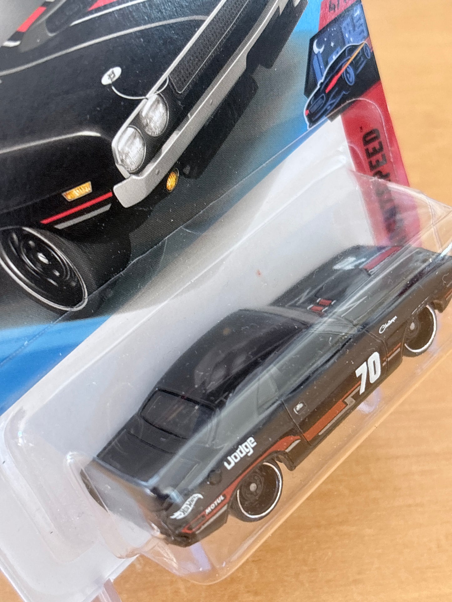 Hot Wheels Mainline | '70 Dodge Hemi Challenger | 2026 Nightspeed 4/10 (BLACK)
