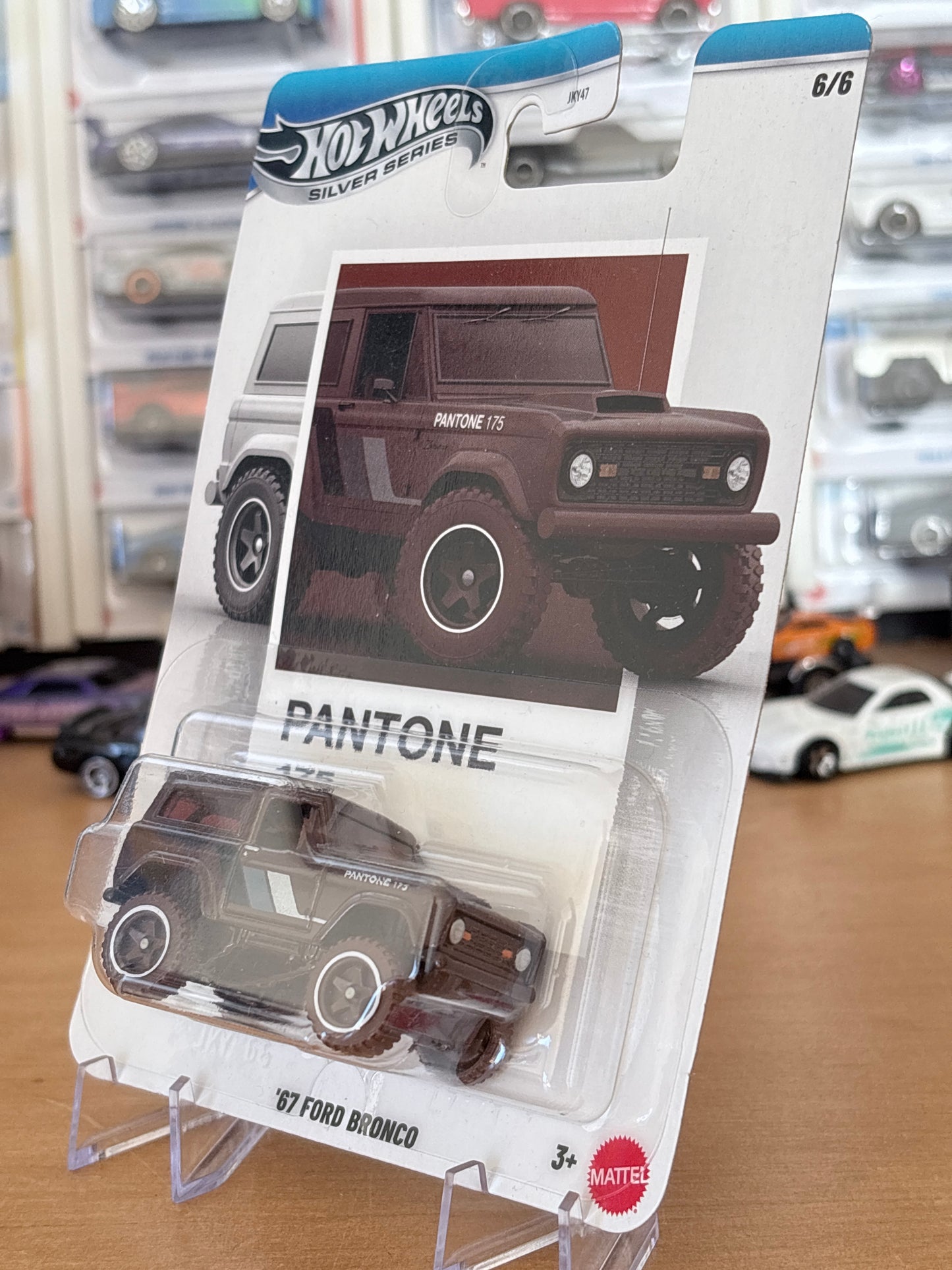 Hot Wheels Silver Series | '67 Ford Bronco | 2026 Pantone 6/6 CHASE