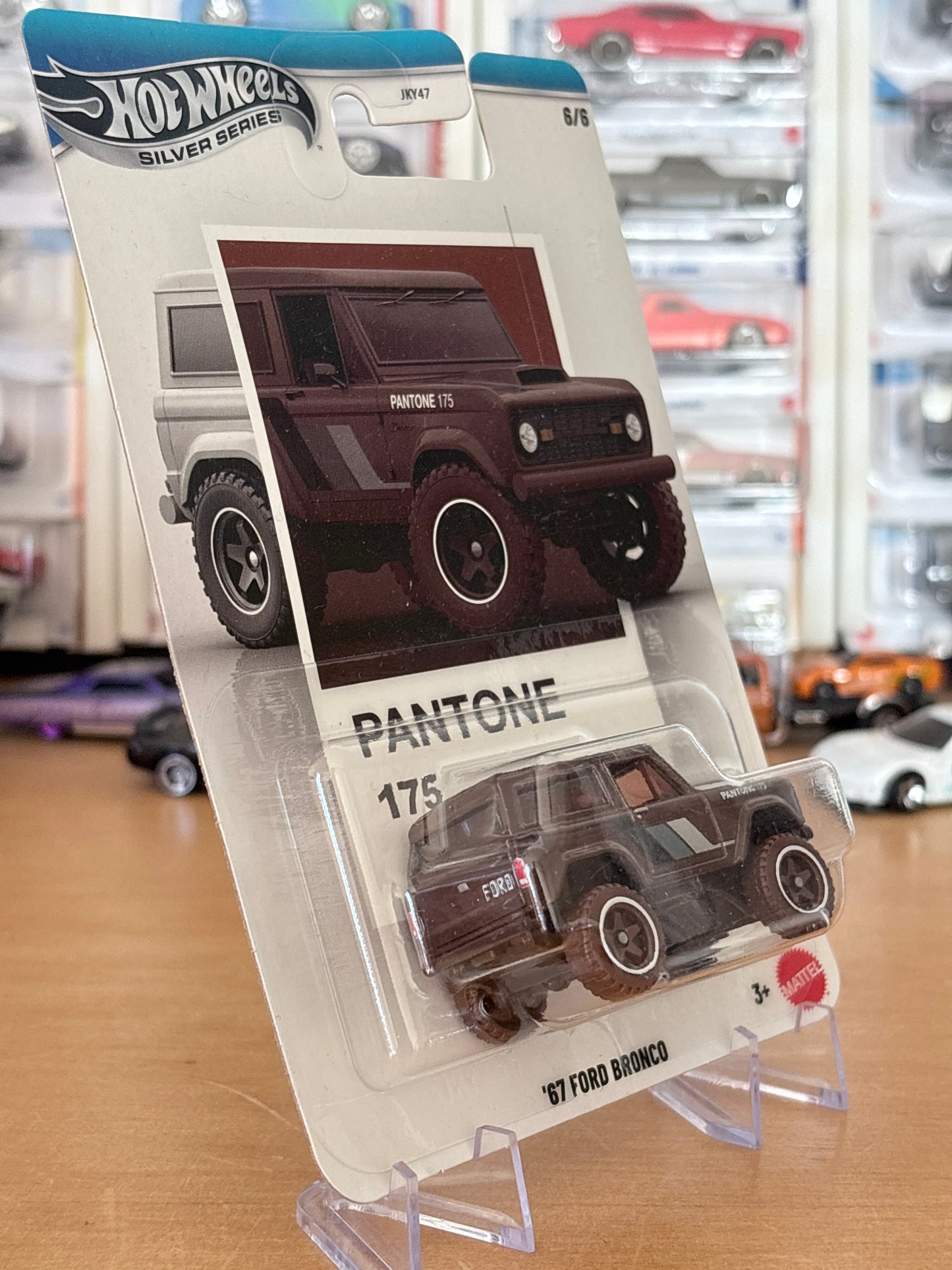 Hot Wheels Silver Series | '67 Ford Bronco | 2026 Pantone 6/6 CHASE