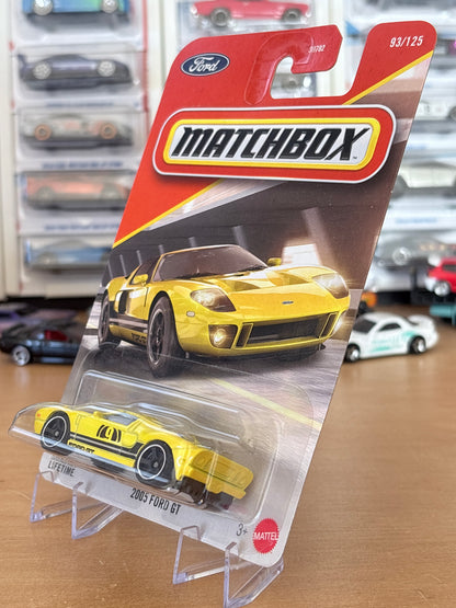 Matchbox Mainline 2005 Ford GT | 2026 93/125 Ford Official