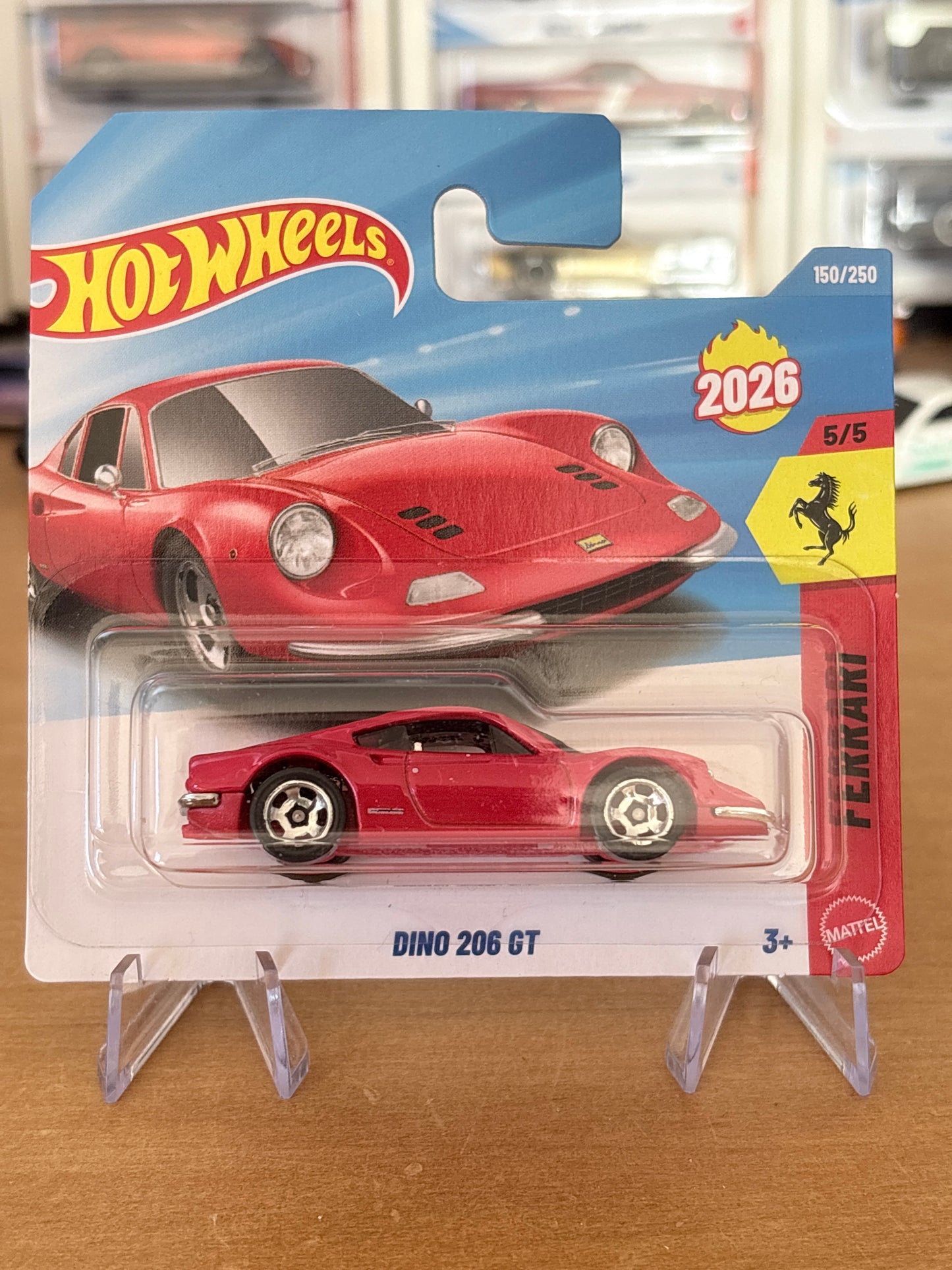 Hot Wheels Dino 206 GT | 2026 Ferrari 5/5 Mainline