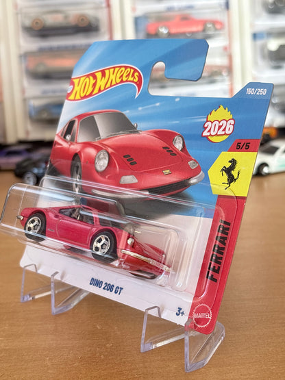 Hot Wheels Dino 206 GT | 2026 Ferrari 5/5 Mainline