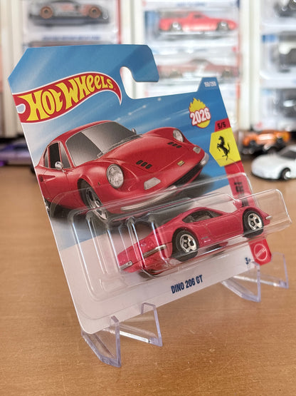 Hot Wheels Dino 206 GT | 2026 Ferrari 5/5 Mainline