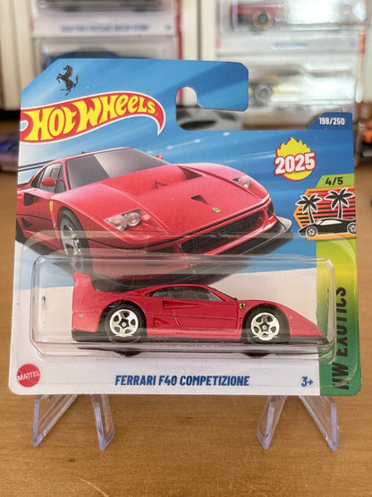 Hot Wheels Ferarri F40 Competizione | 2025 HW Exotics 4/5 Mainline
