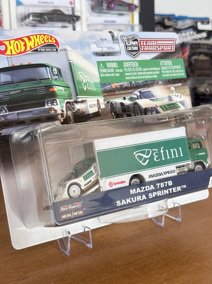 Hot Wheels Mazda 787B Sakura Sprinter | Team Transport #16